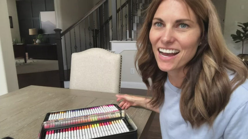 Hethrone Colors Dual Tip Brush Pens 120 Colors Brush Pen – HETHRONE