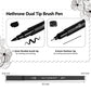 Hethrone Black Dual Tip Pens Set of 12 Black