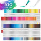 Hethrone Dual Tip Pens Color 100 Colors Art Pens & Markers