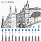 Hethrone Hand Lettering Pens Calligraphy Brush Pen Set 12 Size