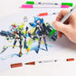 Hethrone 36 Colors Dual Tip Brush Pens