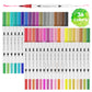 Hethrone 36 Colors Dual Tip Brush Pens