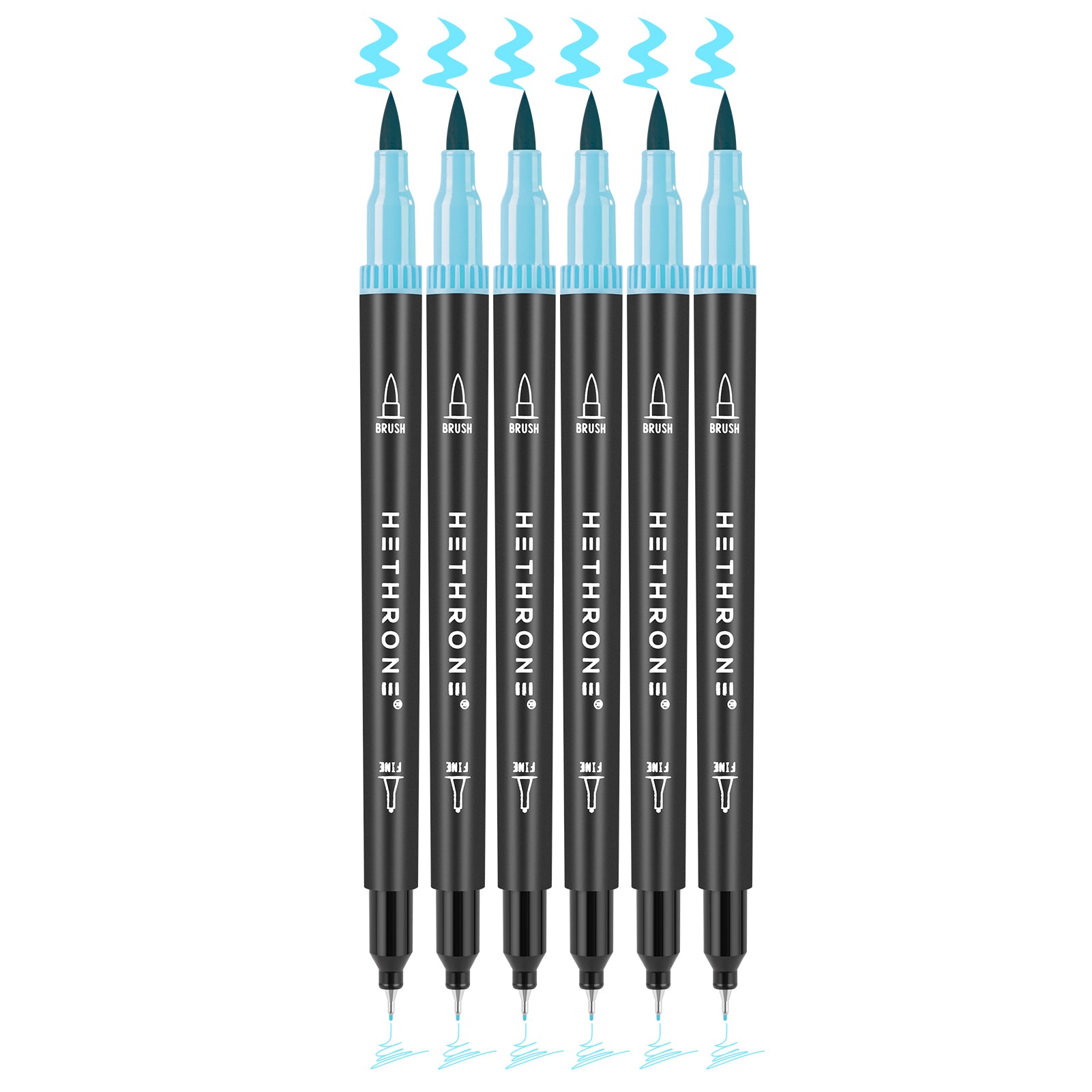 Hethrone Dual Tip Pens Color 100 Colors Art Pens & Markers
