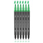 Hethrone Dual Tip Brush Pens Fine Tip Markers for Calligraphy Painting Drawing 6 Count