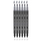 Hethrone Dual Tip Brush Pens Fine Tip Markers for Calligraphy Painting Drawing 6 Count
